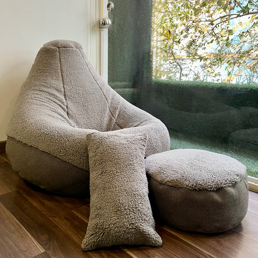 Washable Waffle Bean Bag set