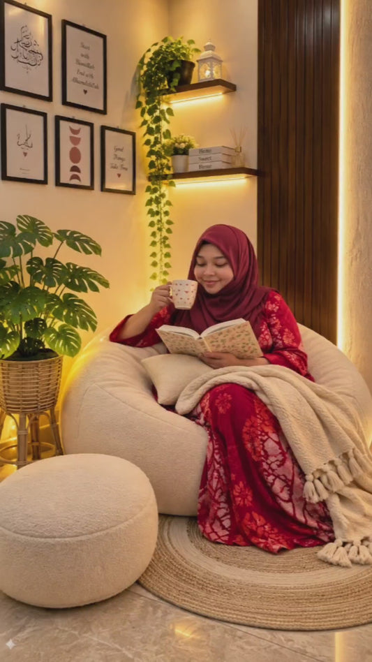 ধোয়া যায় এমন ওয়াফেল কটন জায়ান্ট রোল